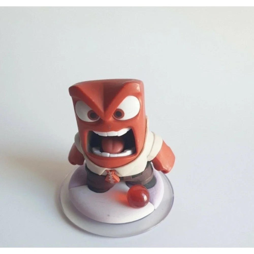 Disney Infinity 3.0 Inside Out Play Set Sadness Anger Figures Crystal Video Game